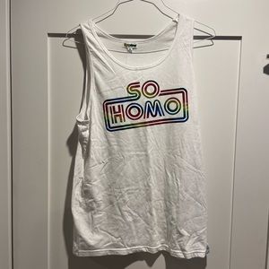 So Homo Tank Top
